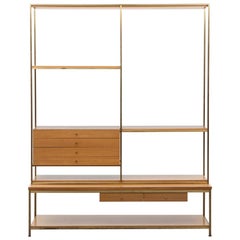 1950s Bleached Mahogany Shelf by Paul McCobb