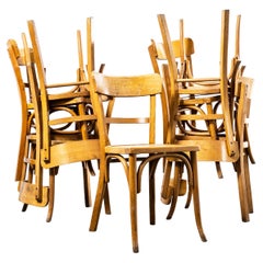 1950's Blonde Farmhouse Chair With Framed Seat - Small Batch Available