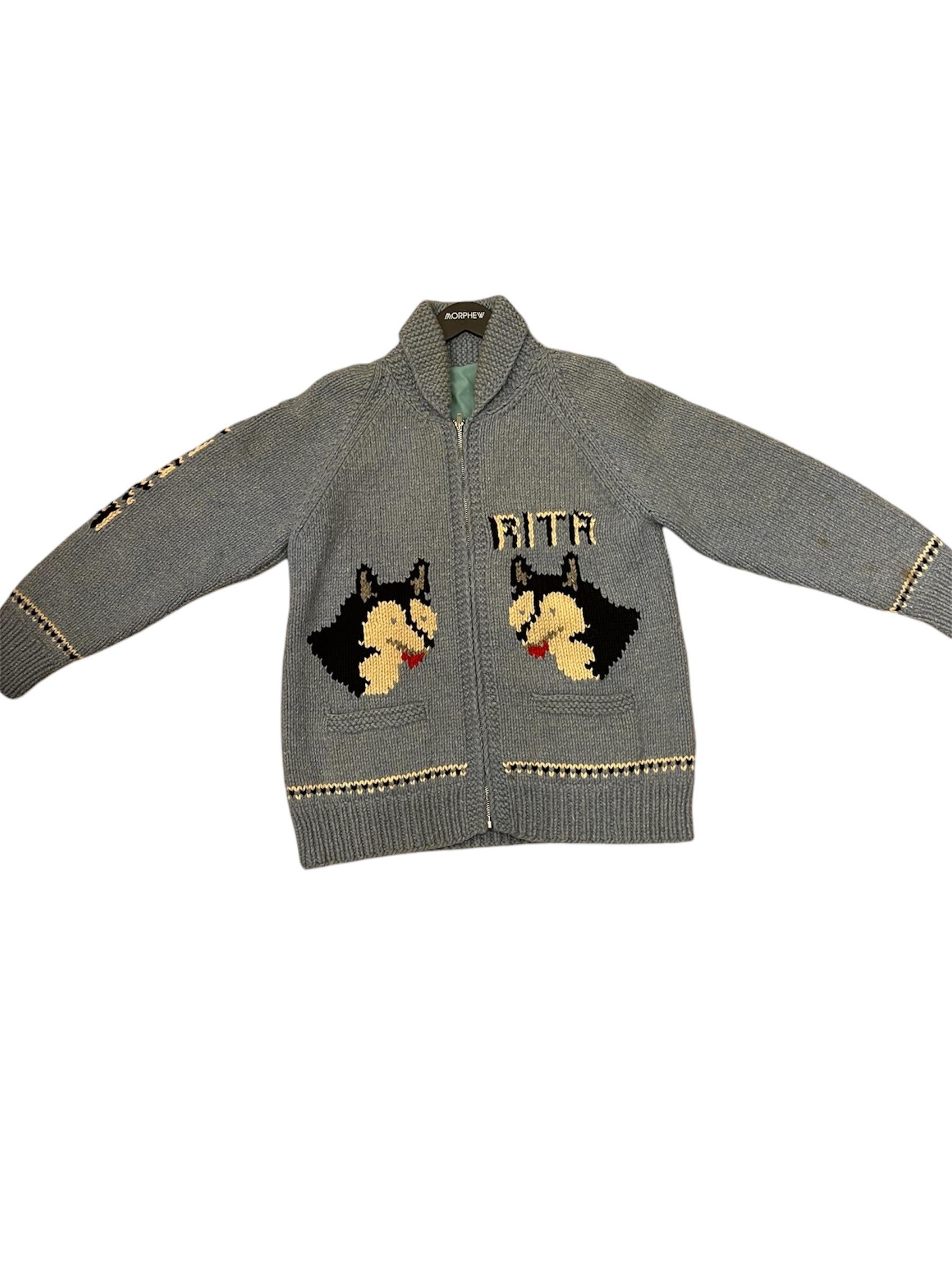 Decade: 1950s

Material: Wool

Vintage condition: Some Imperfections

Measurements

Overall length: 27 in.

Garment width: in.
