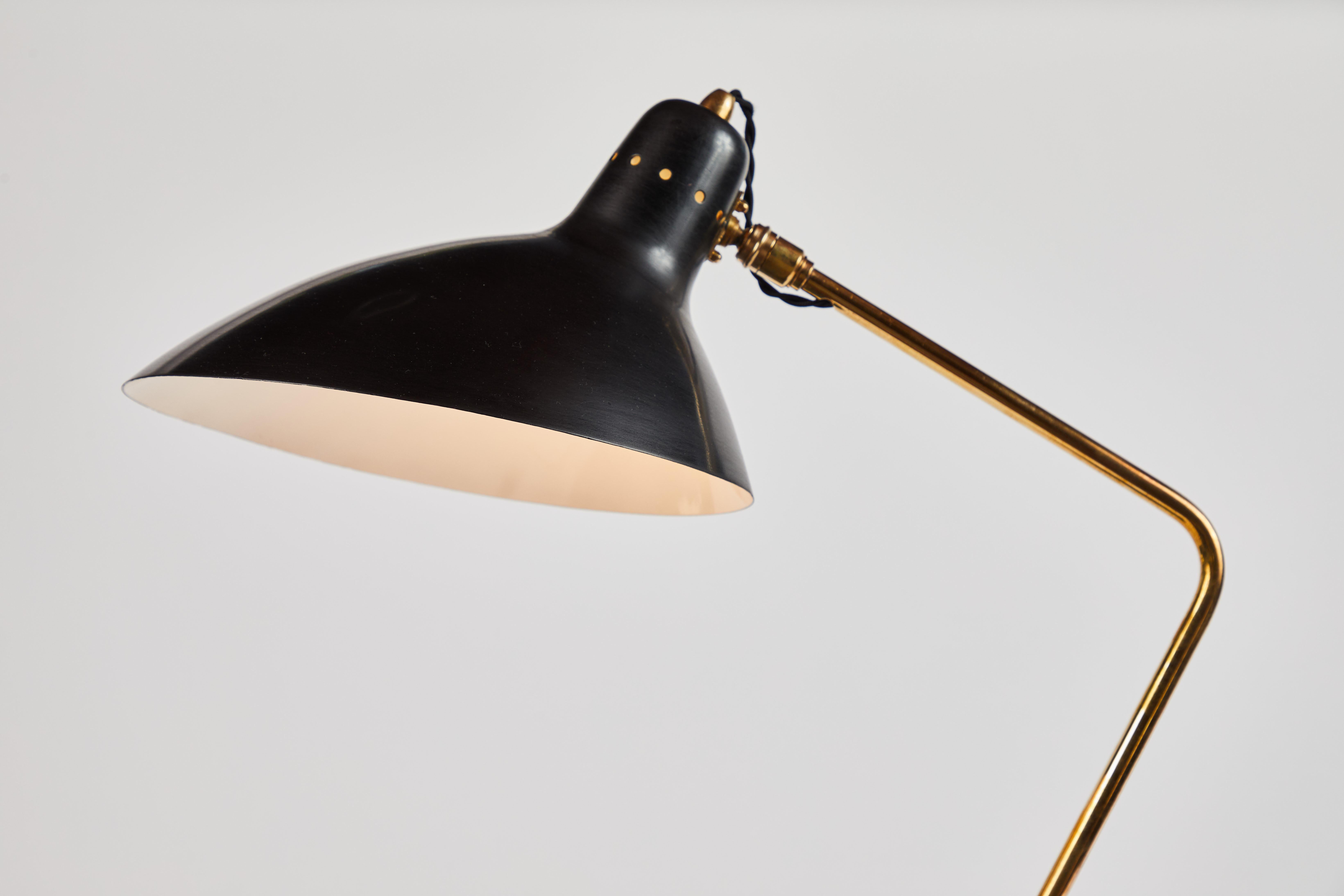 Brass 1950s Boris Lacroix Table Lamp