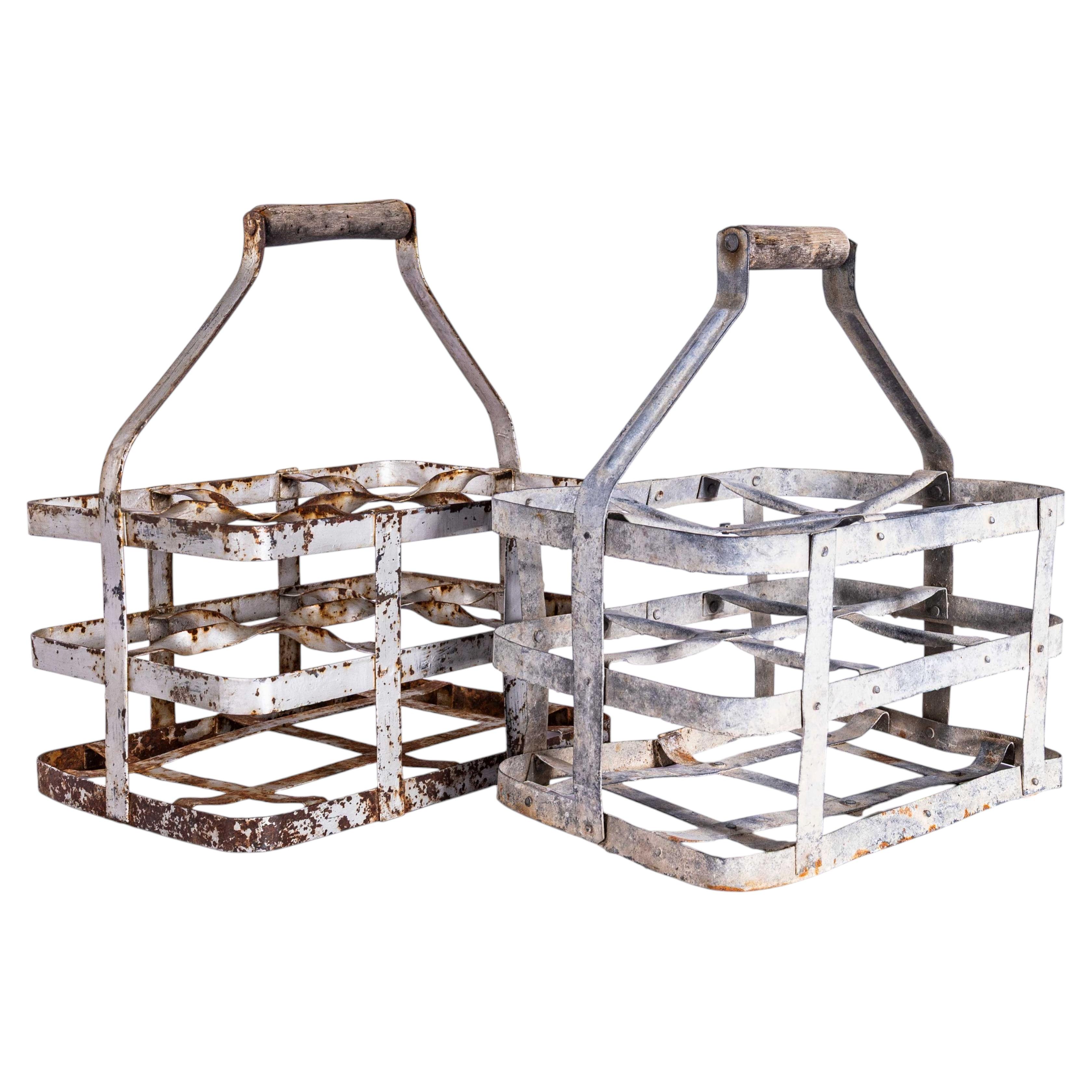 1950's Bottle Carrier - Six Bottles