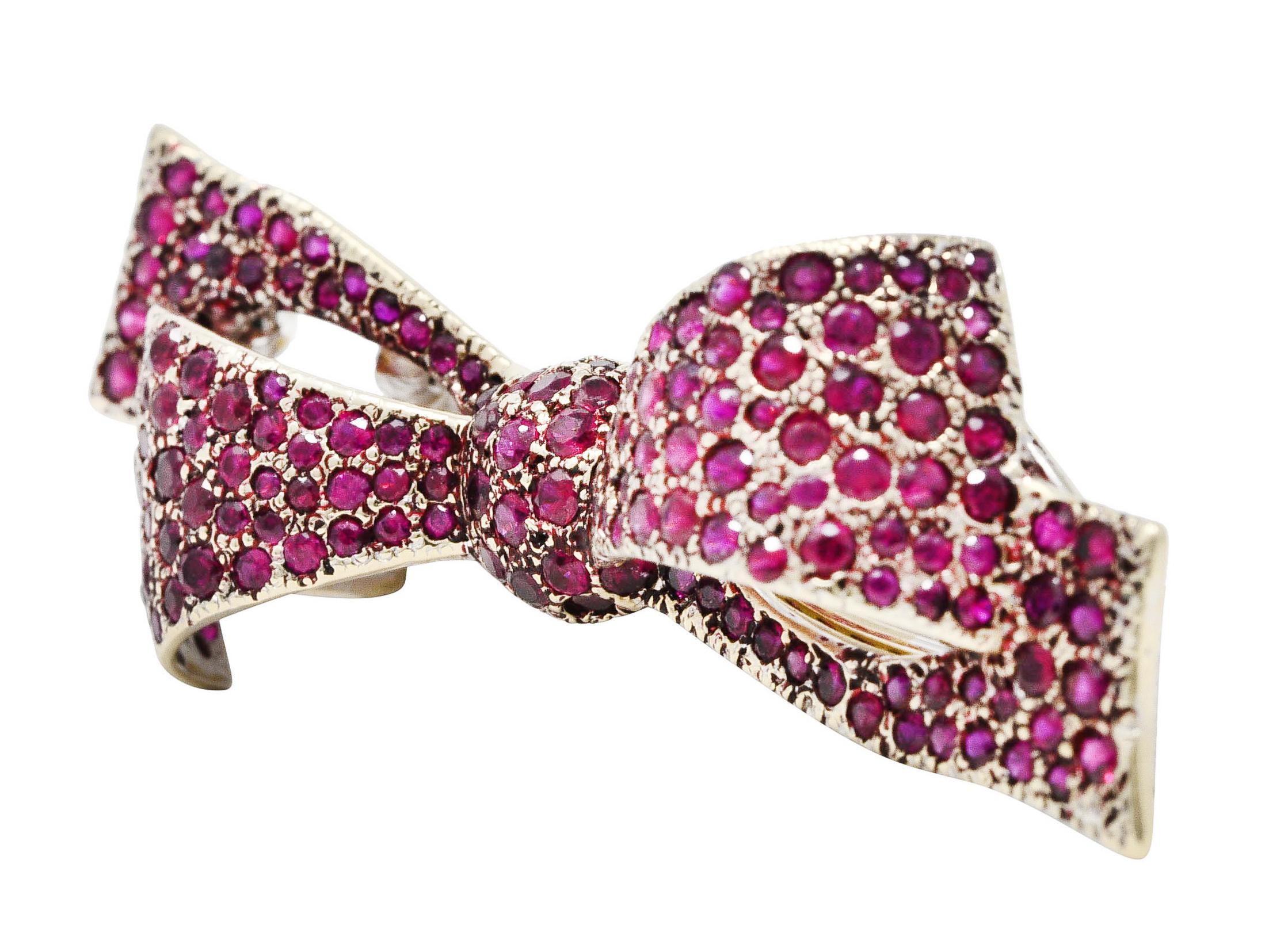 1950s hair bow
