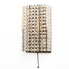 1950er Kronleuchter aus Messing und Acryl von Emil Stejnar