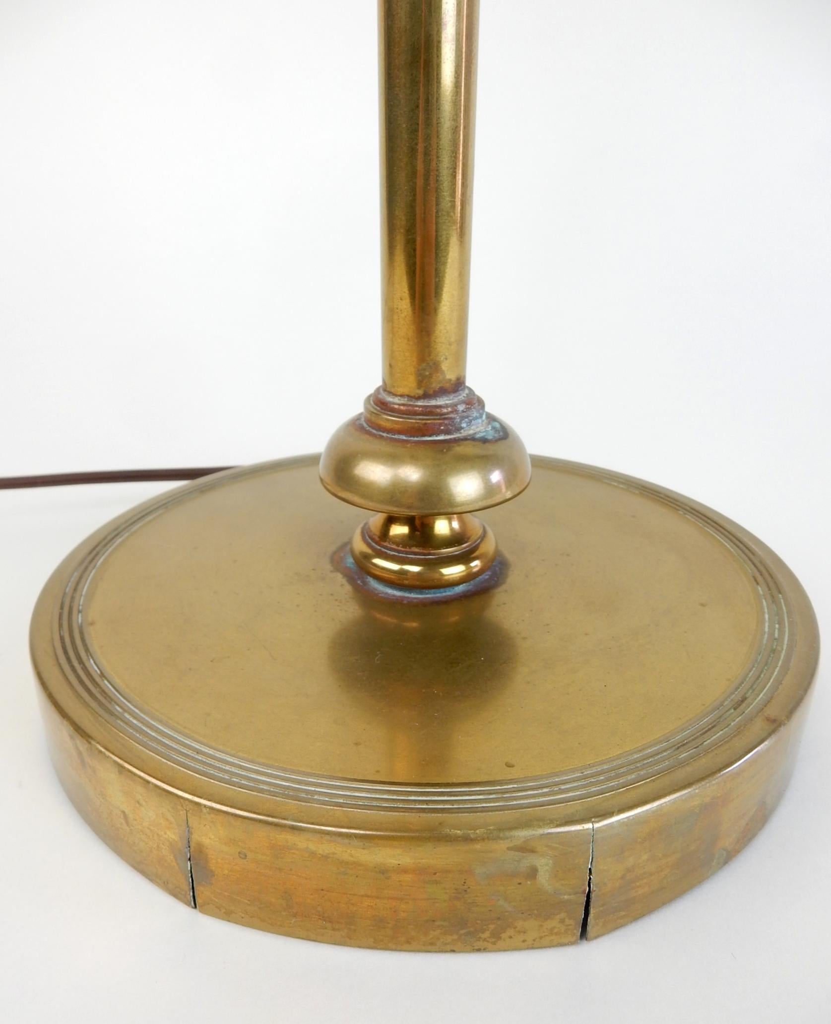 1950s Brass Candelabra Table Lamp 2