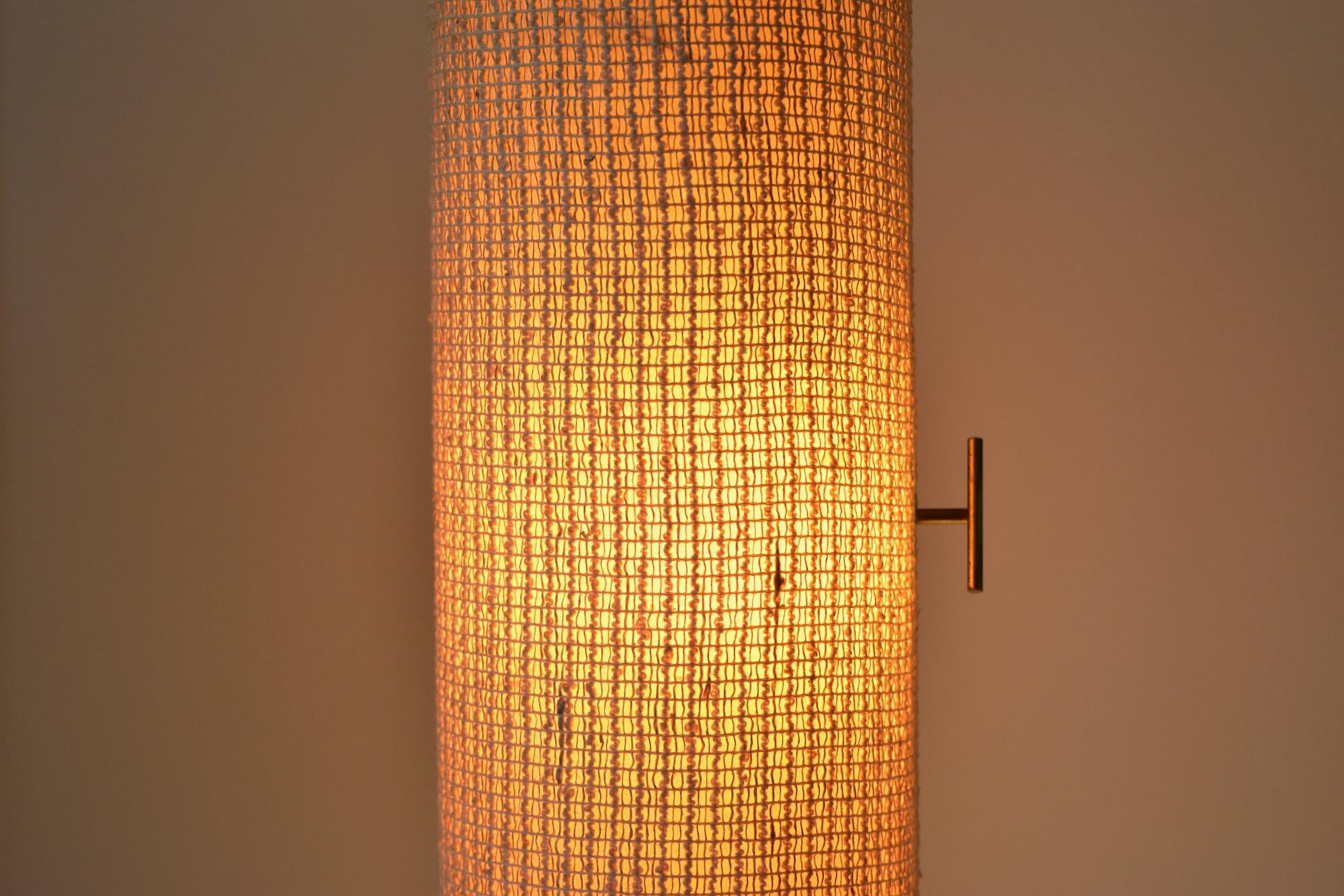 1950s Brass and Fabric Lyfa Table Lamp, Made in Denamrk 3