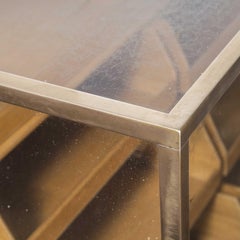 1950's Brass Framed Glass Haberdashery Drawer Unit, Fifteen Drawer