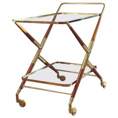 Roll- und Barwagen aus Holz