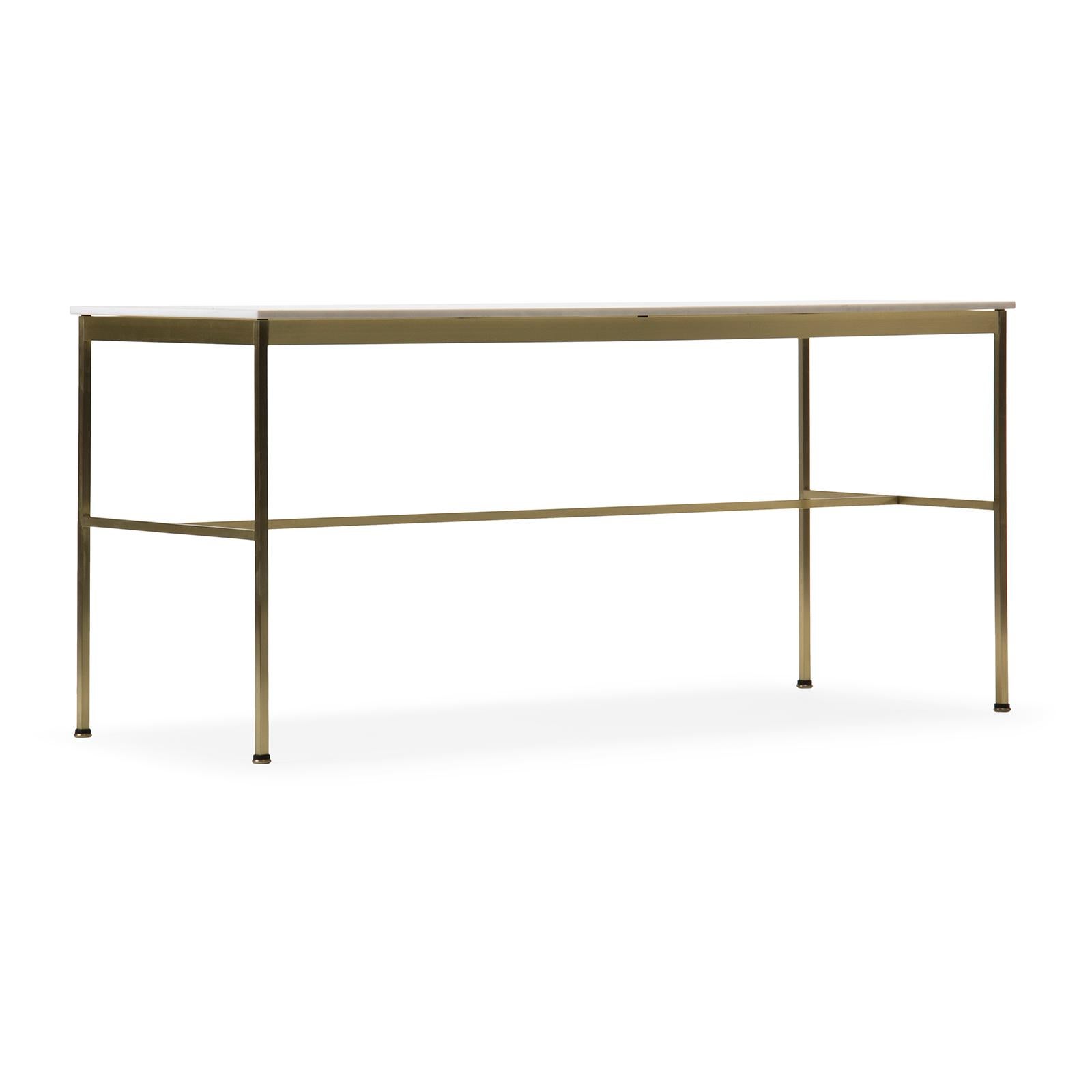 Mid-Century Modern 1950s Brass Low Table by Paul McCobb for Directional