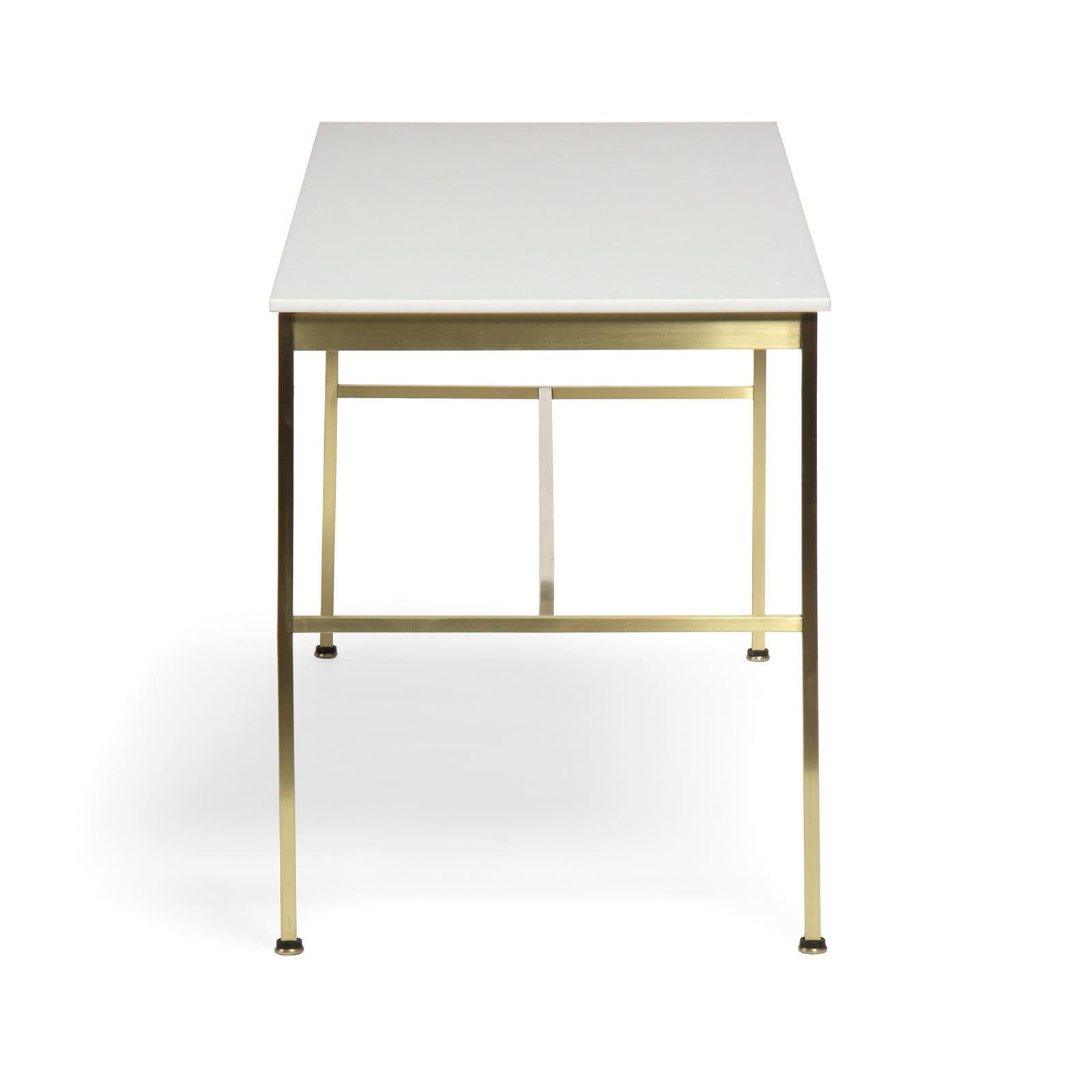 1950s Brass Low Table by Paul McCobb for Directional In Good Condition In Sagaponack, NY