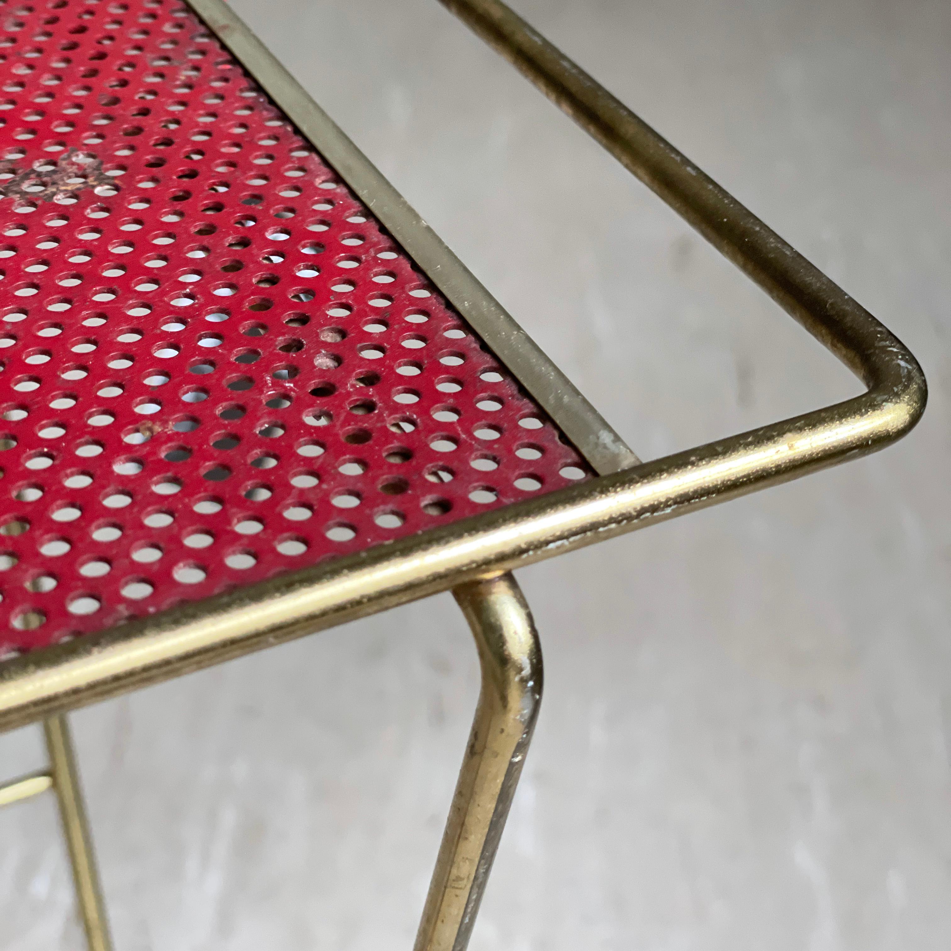 1950’s Brass Magazine / Newspaper Rack For Sale 6