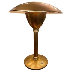 1950s Brass Patinated Lamp