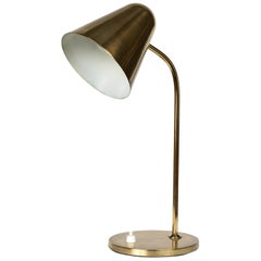 1950s Brass Table Lamp Attributed to Jacques Biny