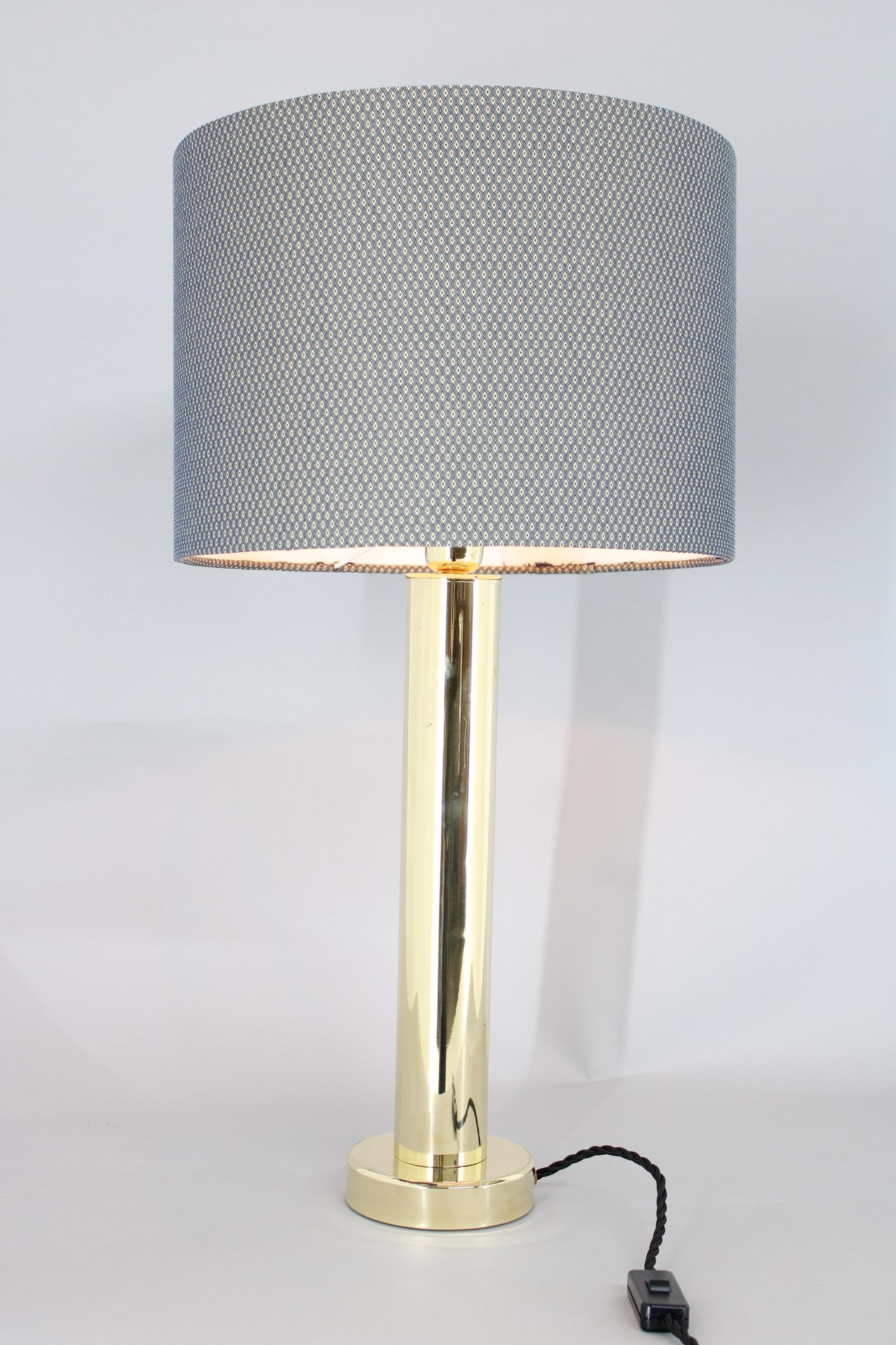 1950s Brass Table Lamp, Denmark For Sale 1