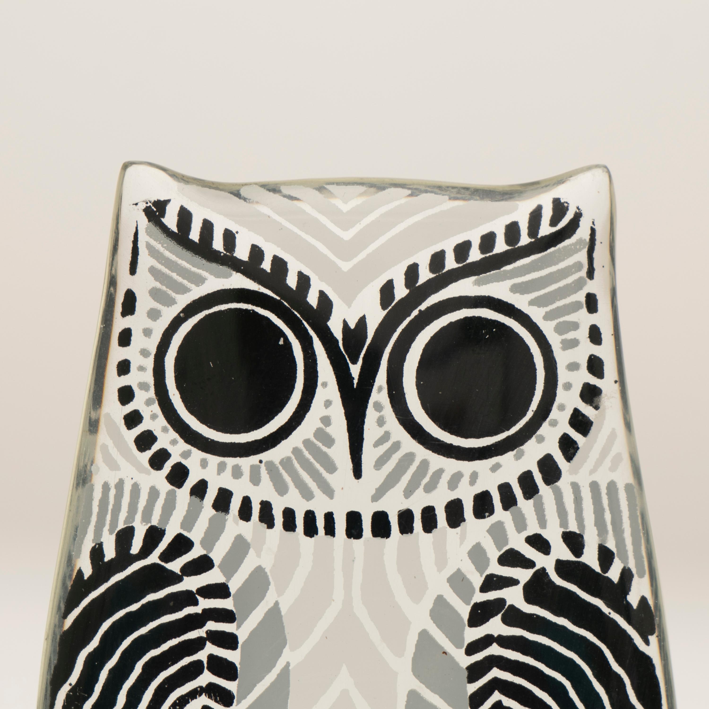 1950s Brazilian Abraham Palatnik Acrylic Owl In Good Condition In London, GB