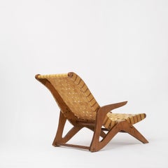 1950's Brazilian "Linea Z" Lounge Chair by Jose Zanine Caldas