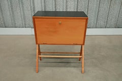 1950s Brazilian Modern Dry Bar in Hardwood by Jose Zanine Caldas
