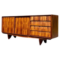 1950s Brazilian Rosewood Credenza by Martin Eisler and Carlo Hauner for Forma
