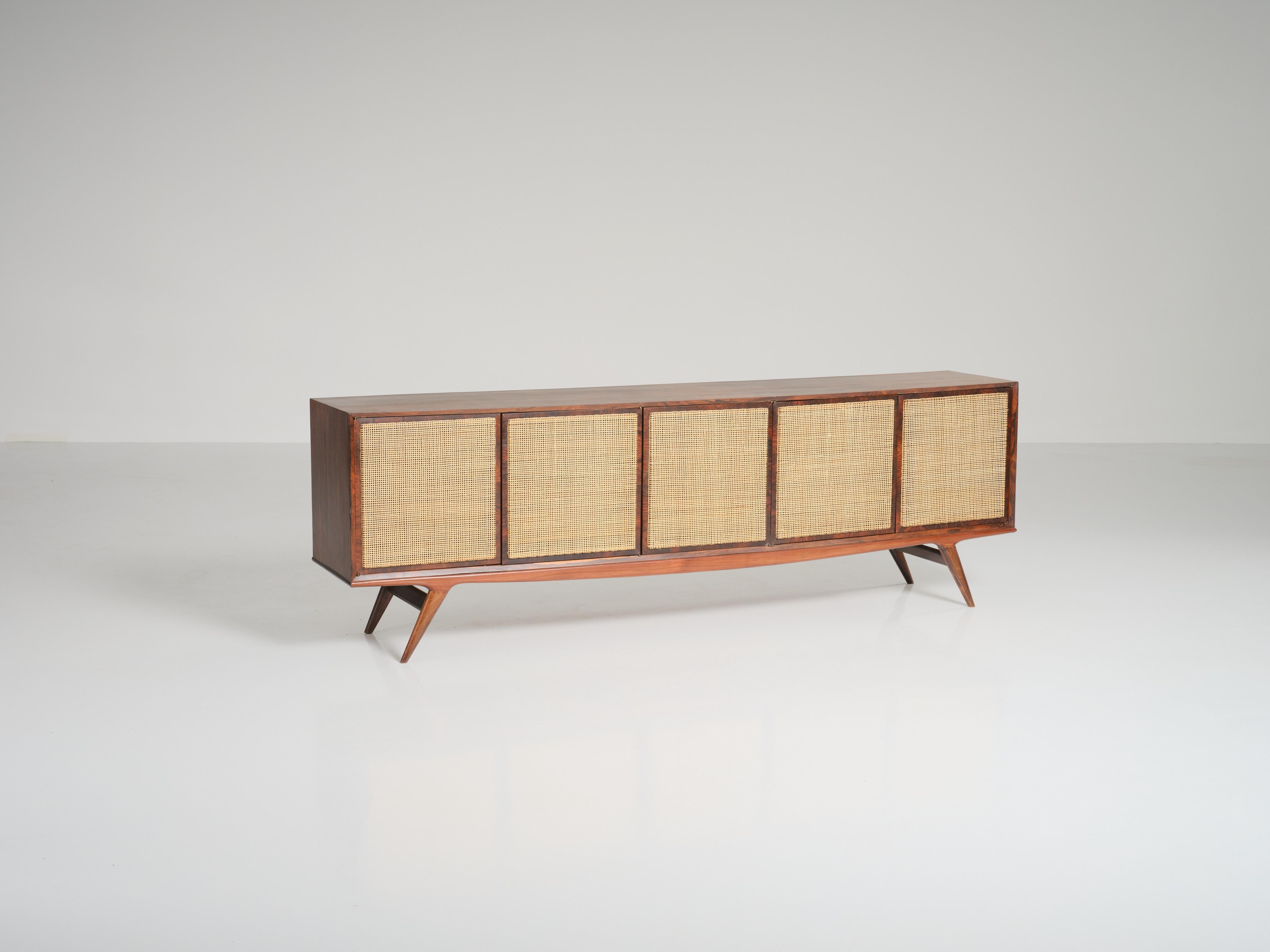 1950's Brazilian Sideboard In Good Condition For Sale In New York, NY