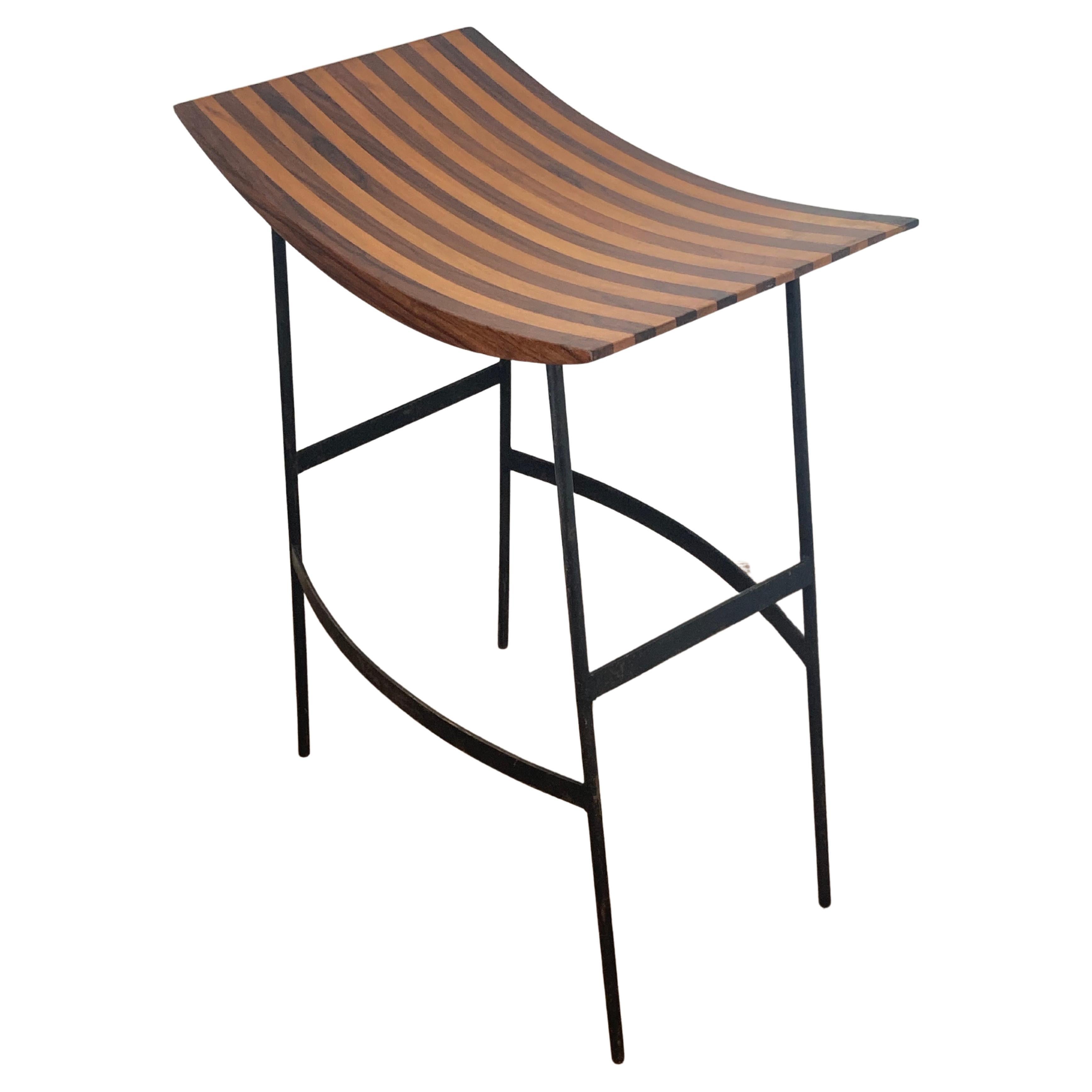 1950s Brazilian Stool by Joaquim Tenreiro For Sale