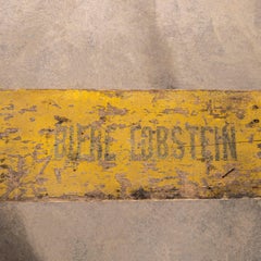 1950's Brewers Folding Wood Bench
