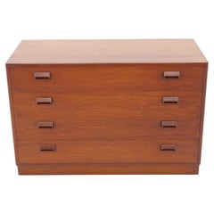 1950s Børge Mogensen Chest of Drawers in Teak by Søborg Møbelfabrik, Denmark