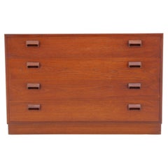 1950s Børge Mogensen Chest of Drawers in Teak by Søborg Møbelfabrik, Denmark