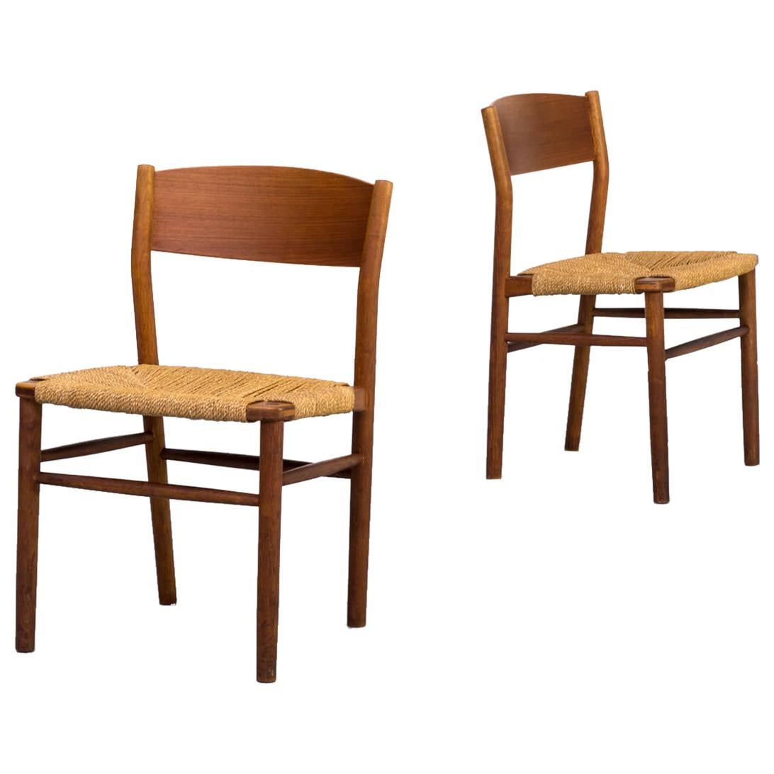 1950s Børge Mogensen ‘model 157’ Chair for Søborg Møbler Set of 2