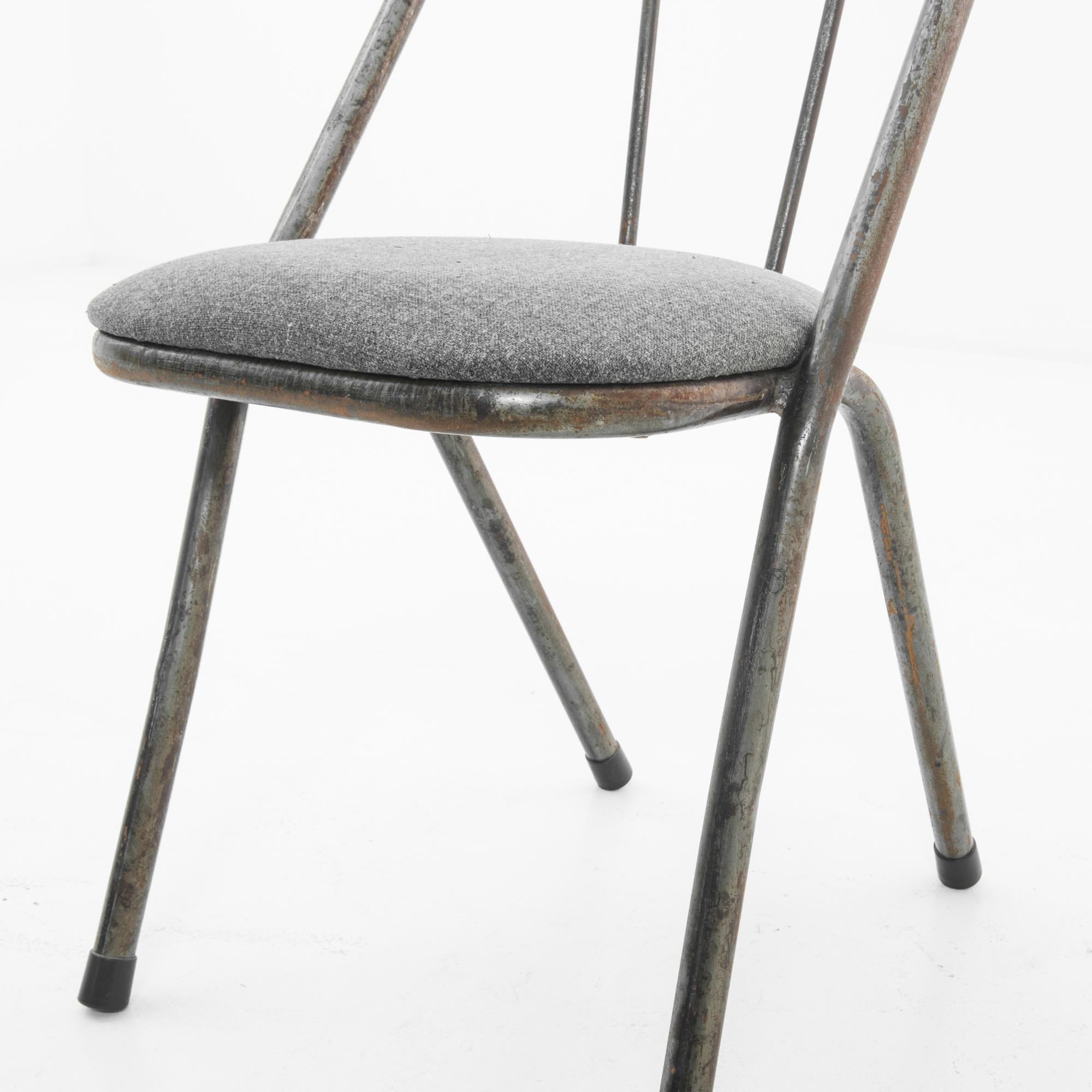 1950s British Metal Chair 1