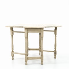 Britischer Gateleg-Tisch aus Eiche der 1950er Jahre