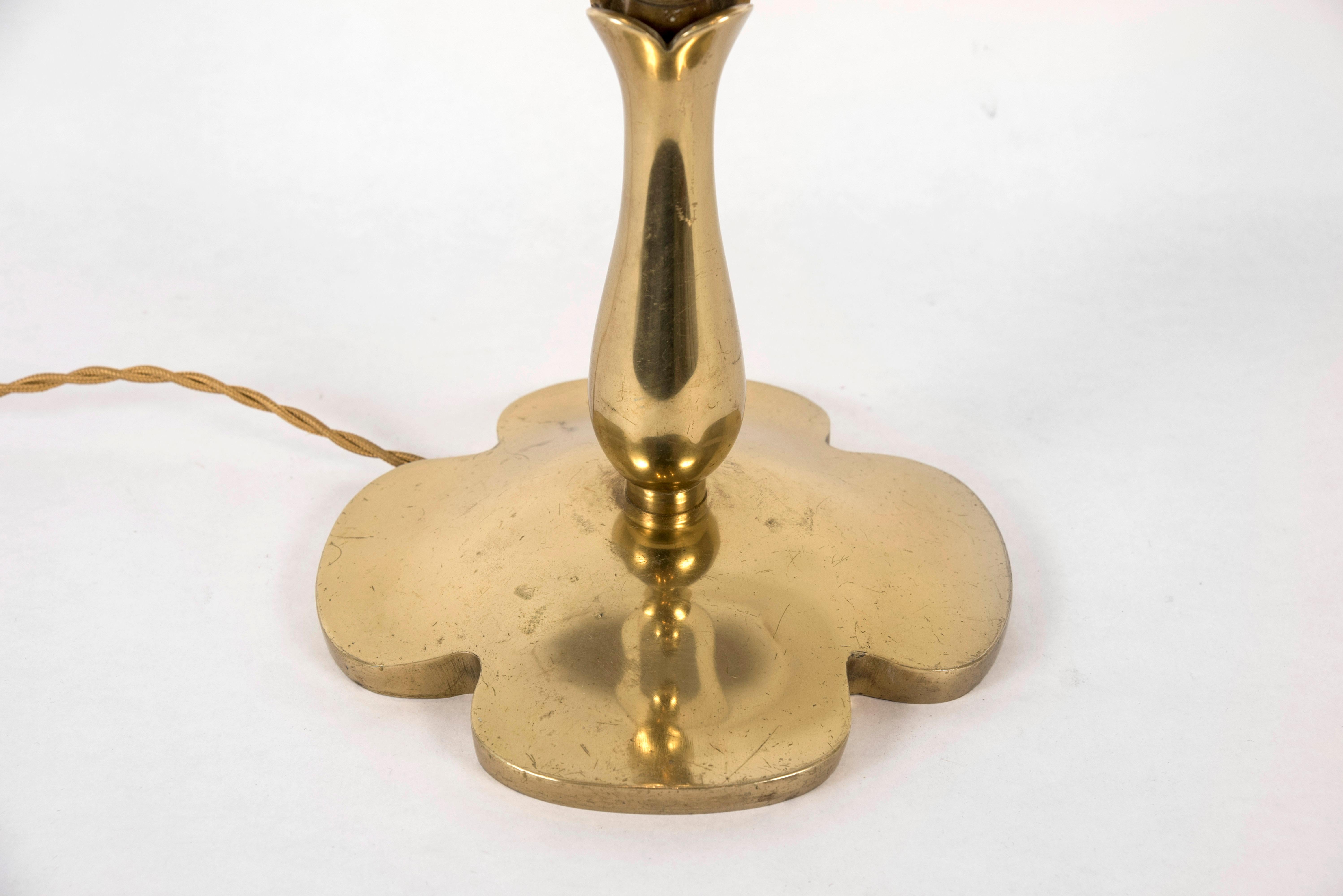 1950s Bronze lamp by Riccardo Scarpa In Excellent Condition For Sale In Bois-Colombes, FR