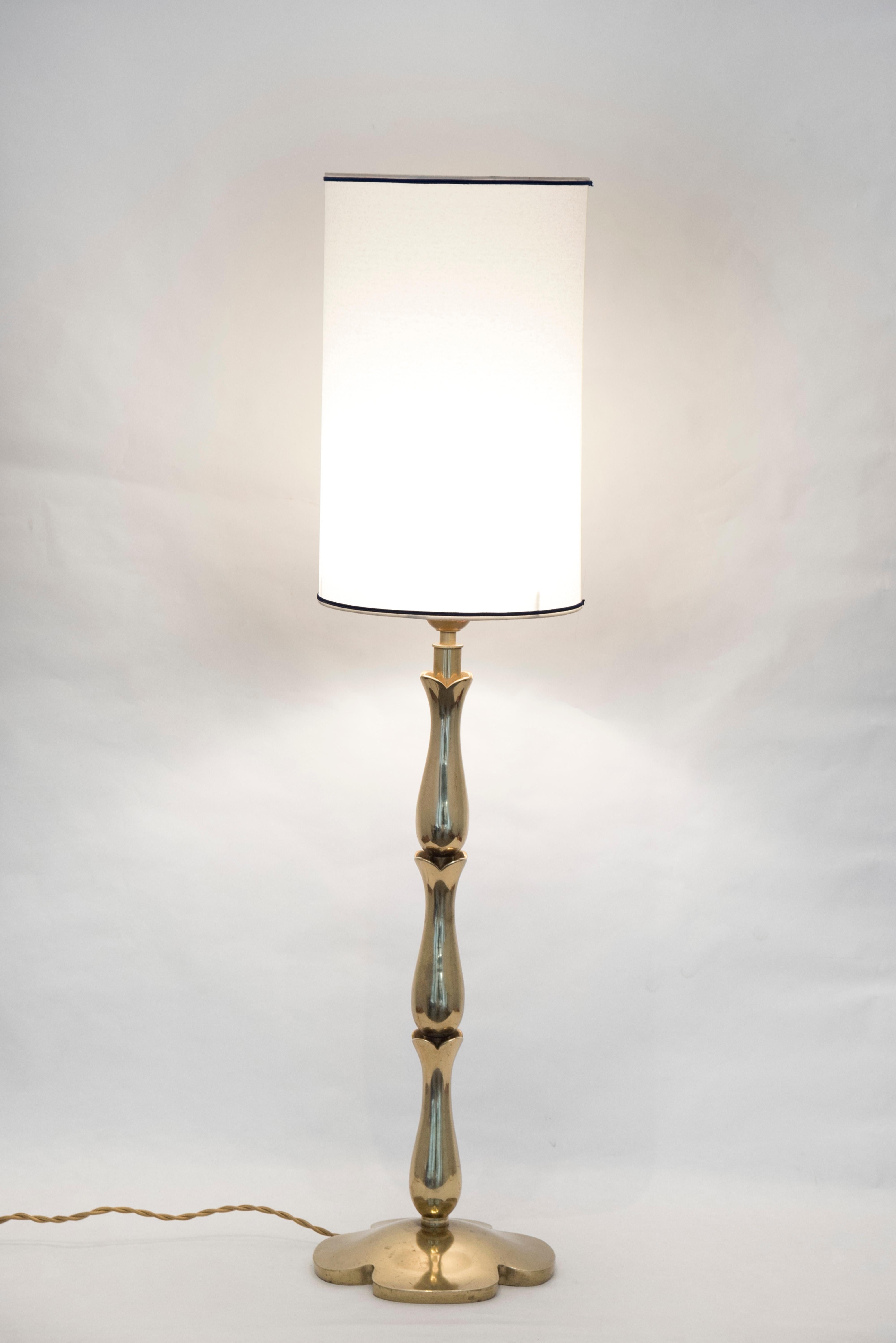 1950s Bronze lamp by Riccardo Scarpa For Sale 2