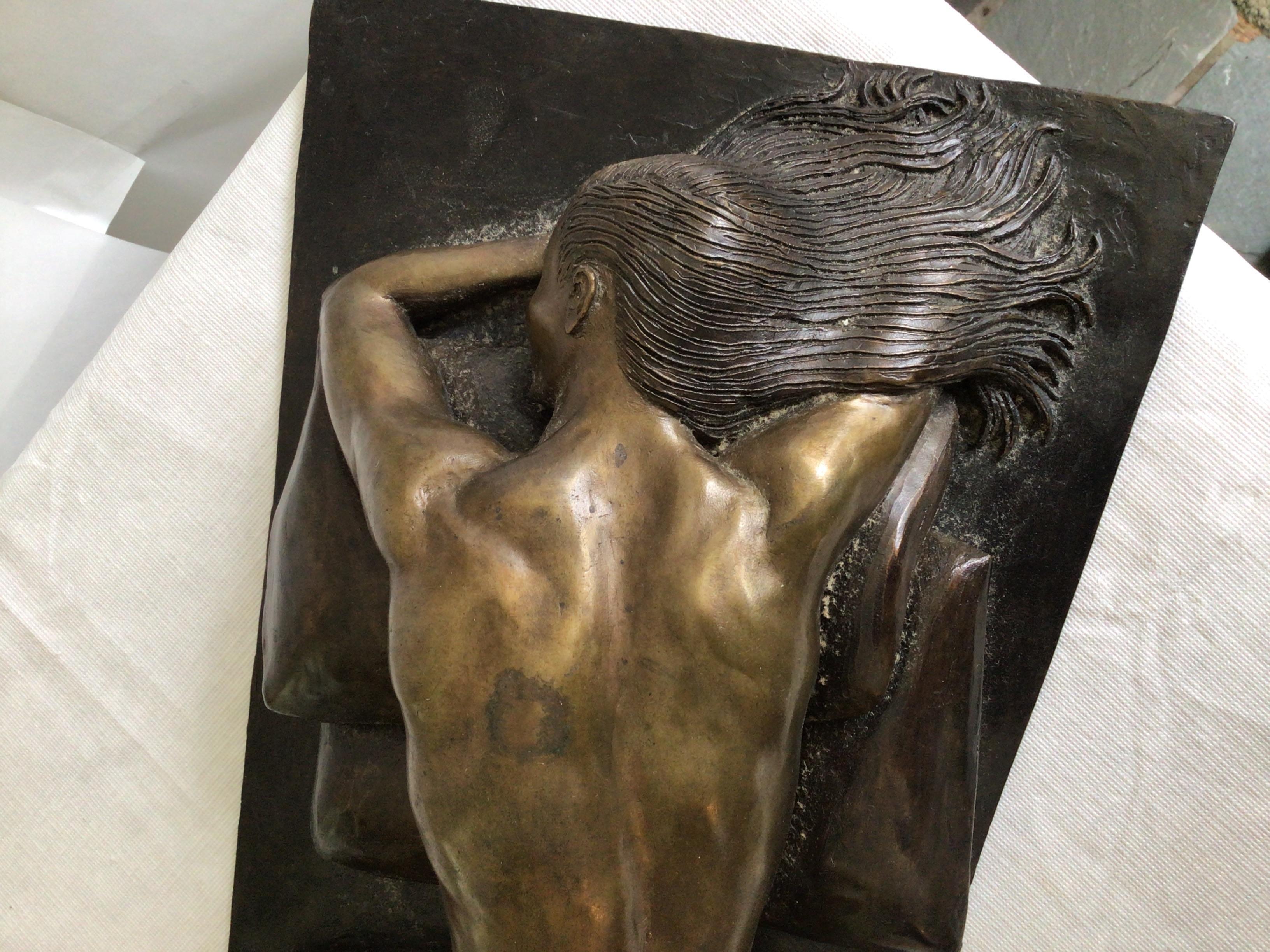 1950s Bronze Sculpture Of A Nude Woman For Sale 5