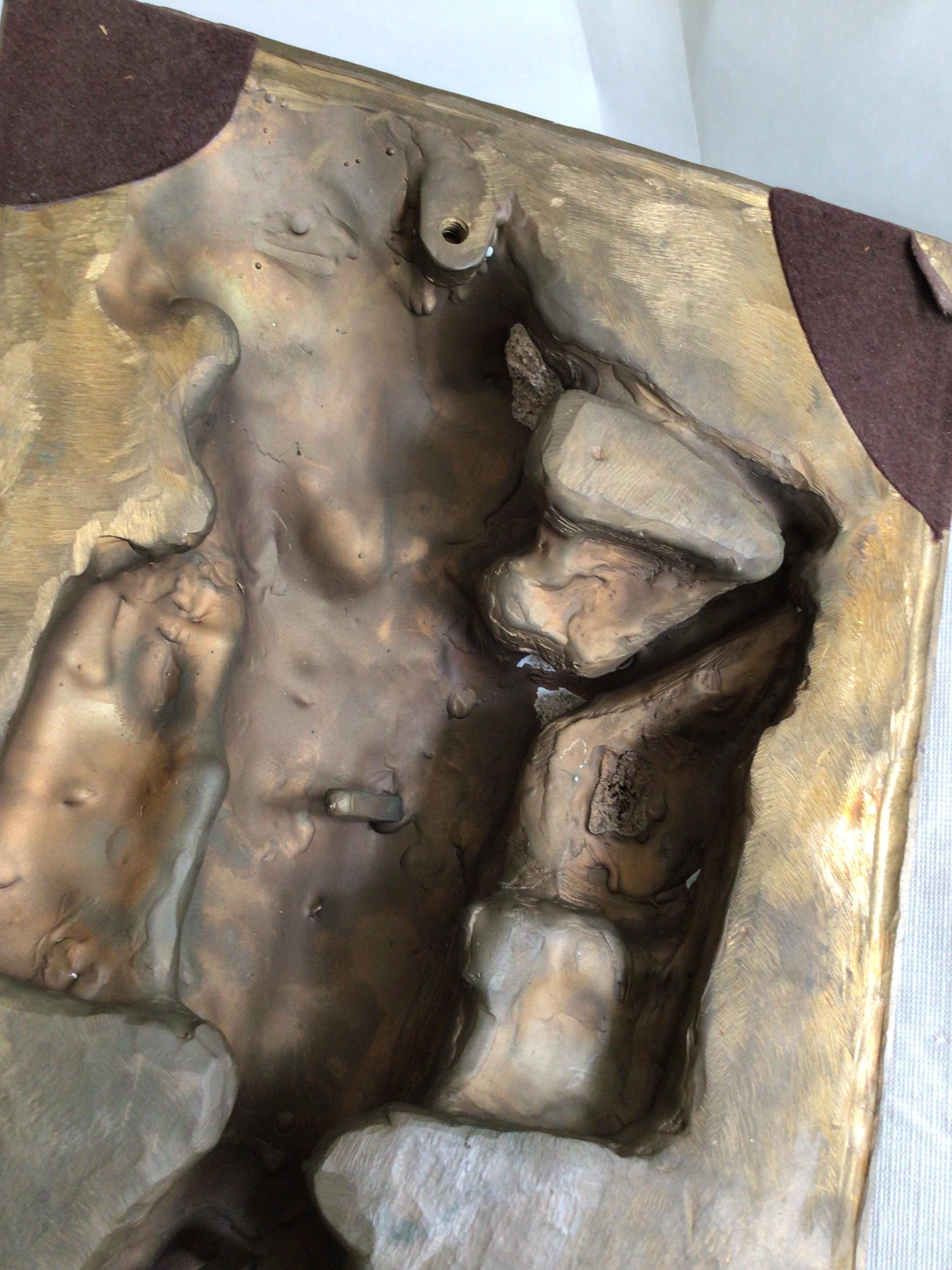 1950s Bronze Sculpture Of A Nude Woman For Sale 8