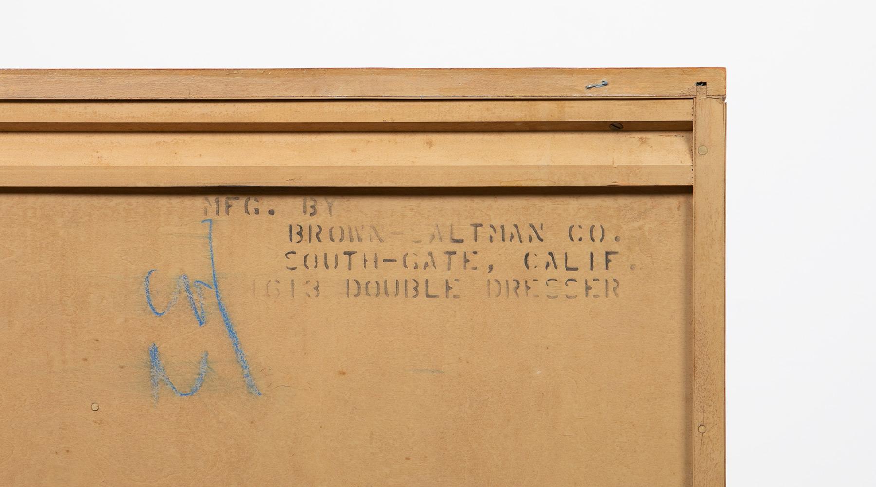 1950s Brown Ash Cabinet by Paul Laszlo 'C' 2