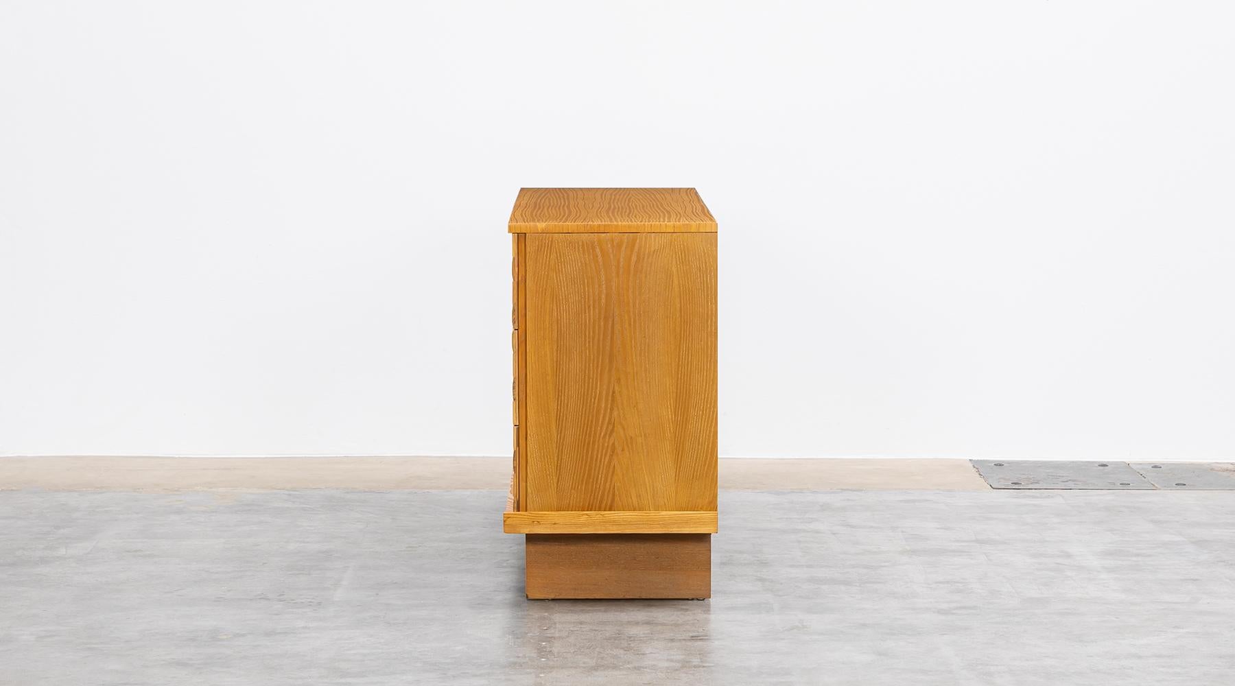 American 1950s Brown Ash Cabinet by Paul Laszlo 'd' For Sale