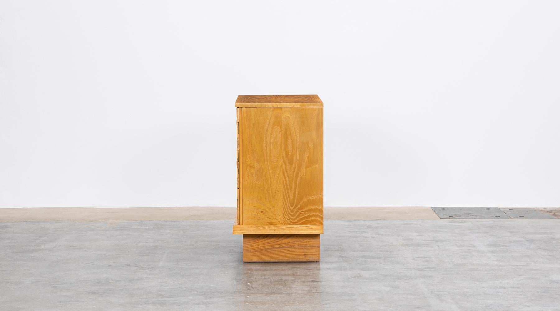 American 1950s Brown Ash Cabinet by Paul Laszlo 'e' For Sale