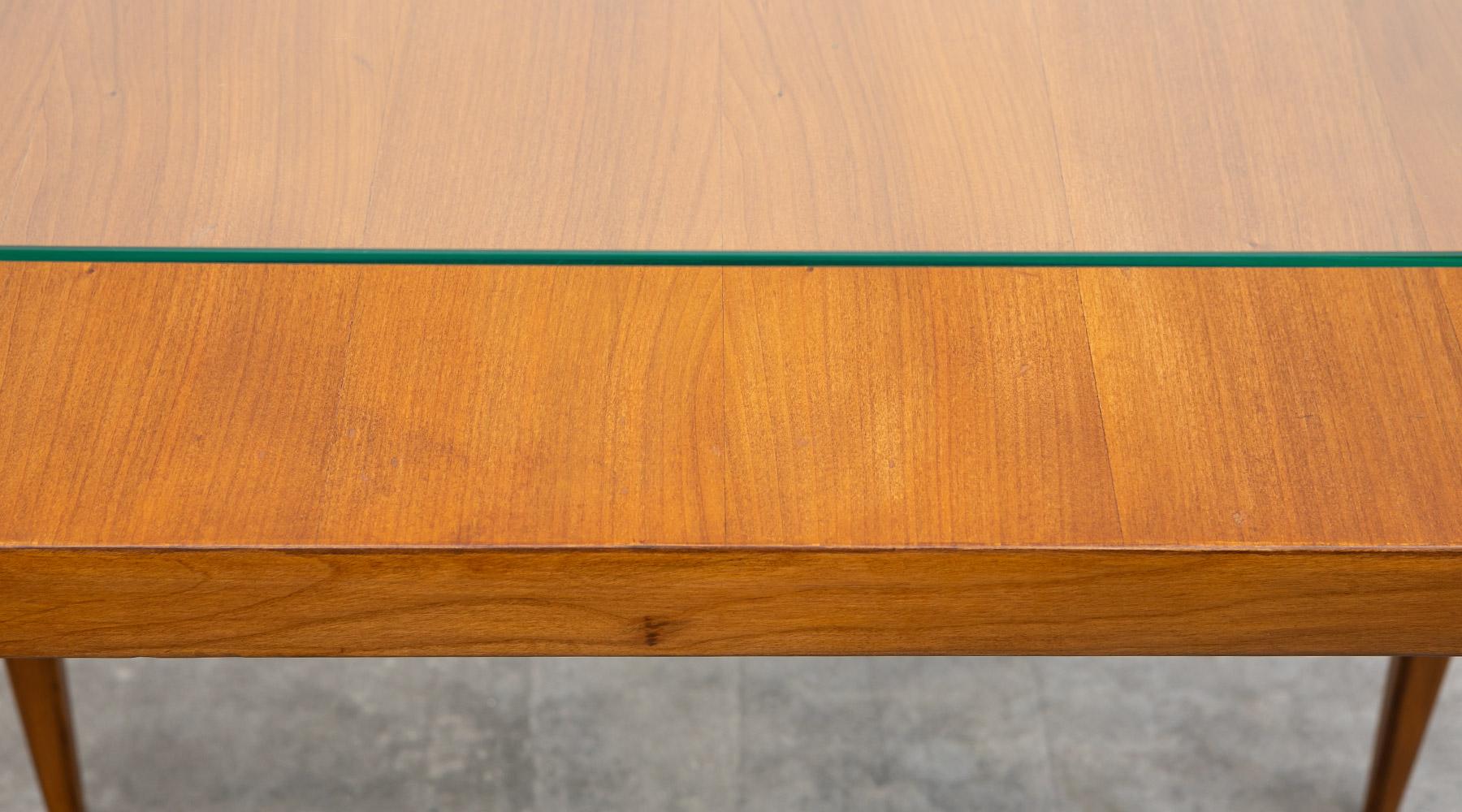 1950s Brown Cherrywood Console by Gio Ponti 'a' For Sale 1