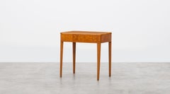 1950s brown mahogany Side Table by Carl Malmsten