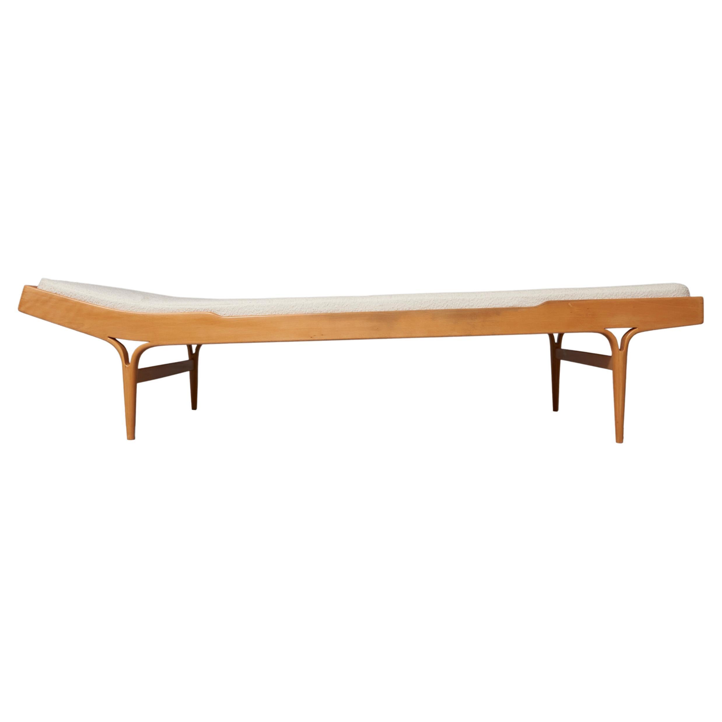 1950’s Bruno Mathsson ‘T-303’ ‘Berlin daybed’ in Beech