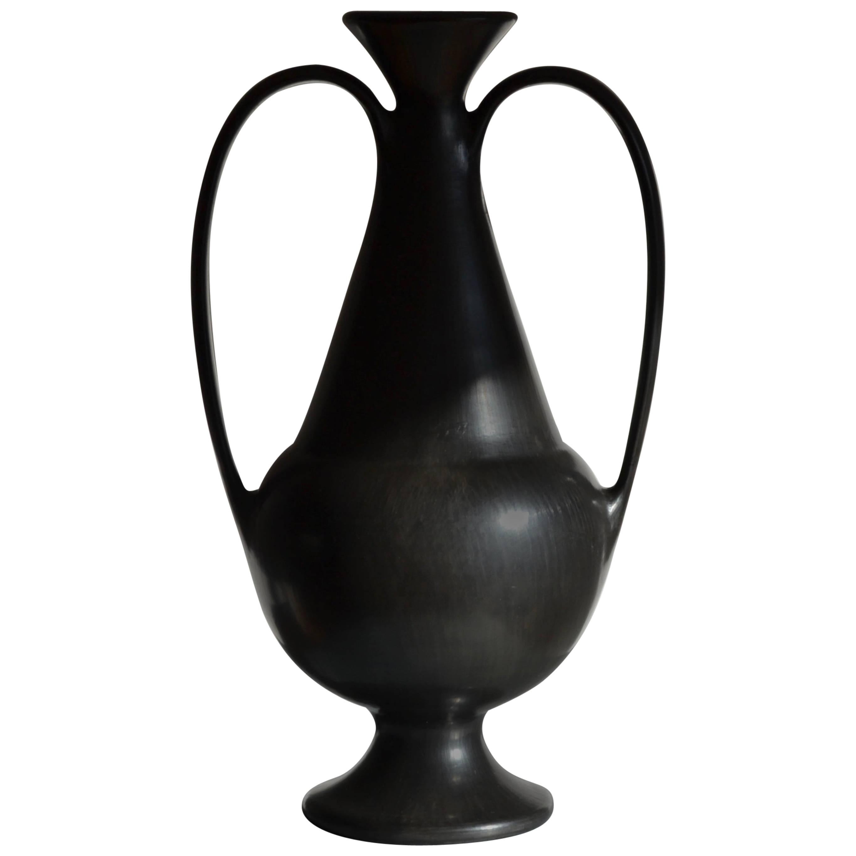 1950s Bucchero Vase by Gio Ponti