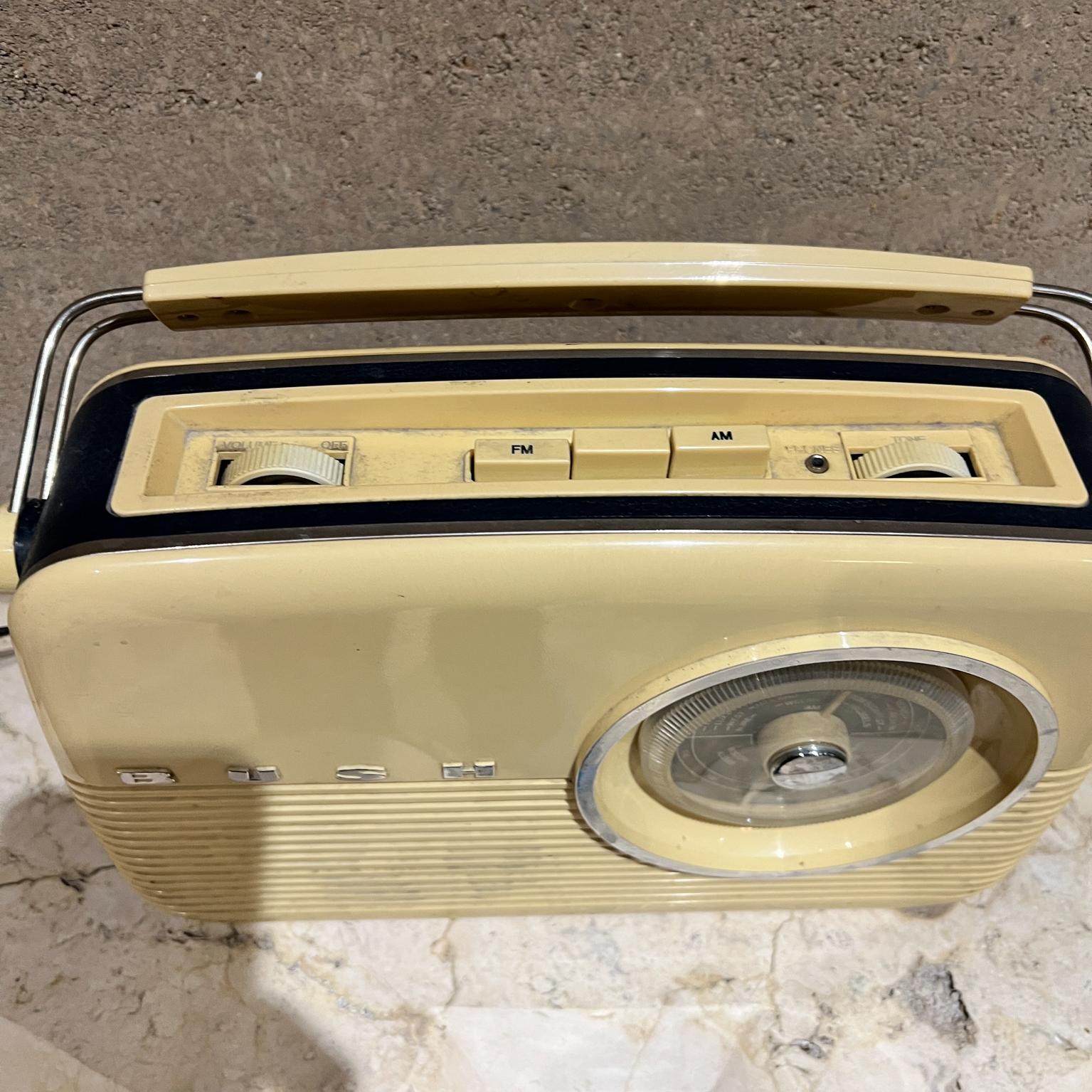 Mid-20th Century 1950s Bush Portable Transistor AM FM Radio