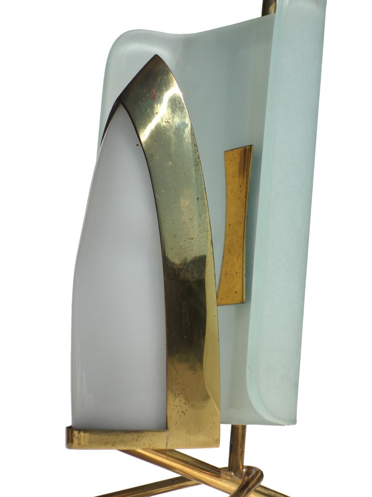 Mid-Century Modern Lampe de bureau italienne design mi-siècle moderne Arredoluce des années 1950 en vente