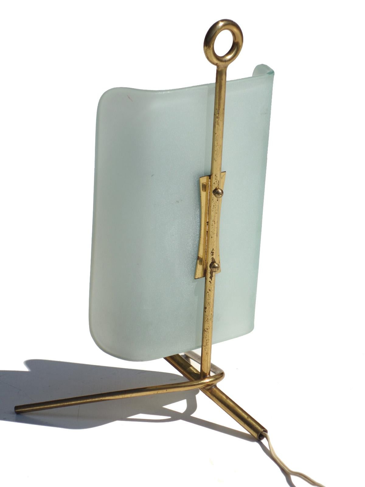 Milieu du XXe siècle Lampe de bureau italienne design mi-siècle moderne Arredoluce des années 1950 en vente