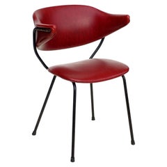1950s by Gastone Rinaldi for RIMA Midcentury Italian Design Chair