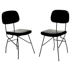 1950s by Gastone Rinaldi for RIMA Midcentury Italian Design Pair of Chair