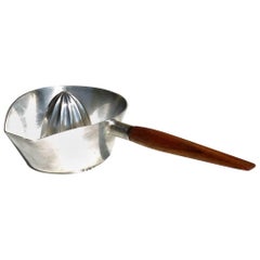 1950s by Lino Sabattini Christofle Gallia Silver Midcentury Design Squeezer