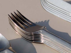 1950s by Pierre Cardin for Lagostina Design Midcentury Cutlery Couverts de table