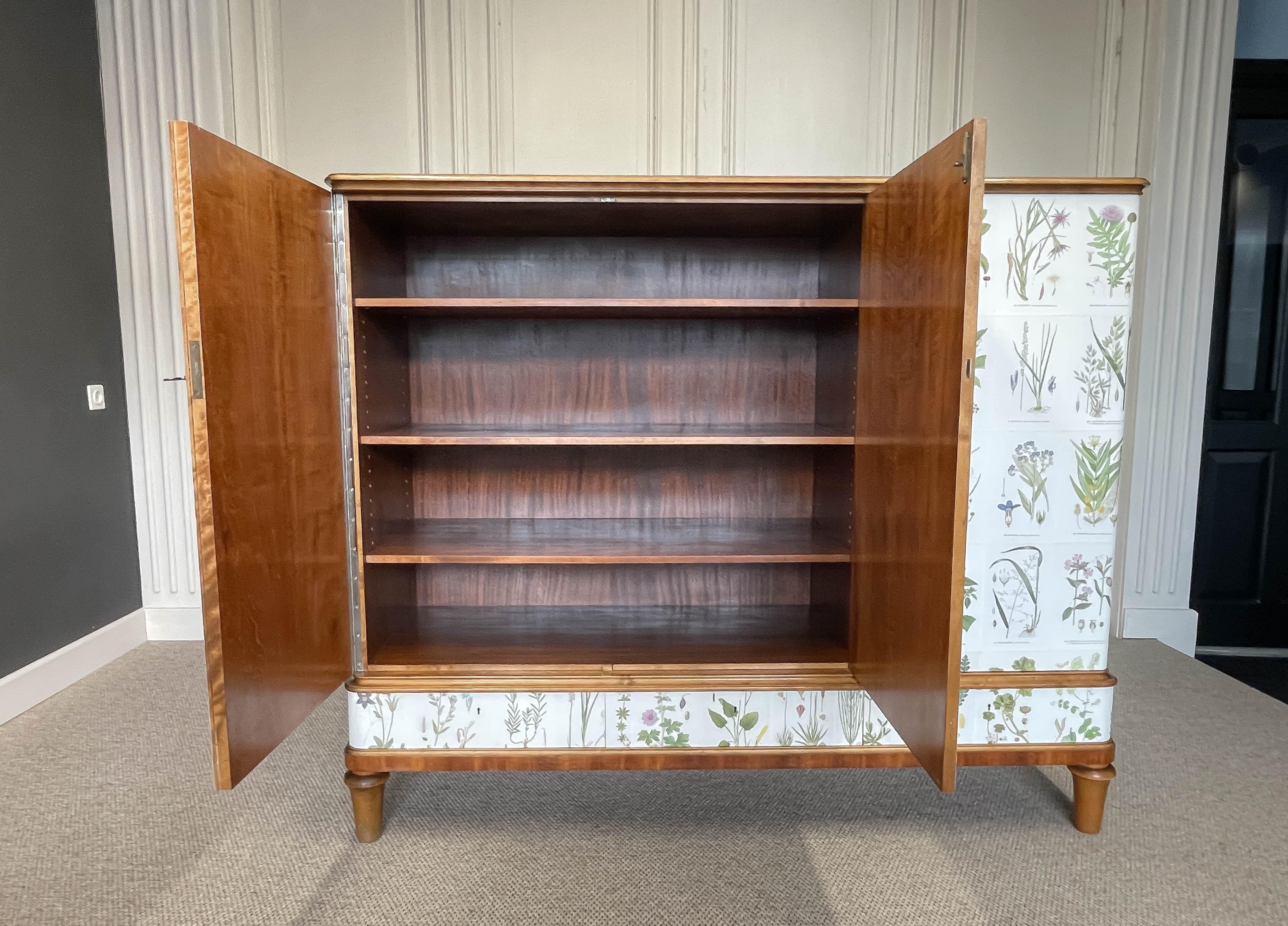 1950s, Cabinet/Buffet 'Nordens Flora' by Carl Axel Magnus Lindman For Sale 1
