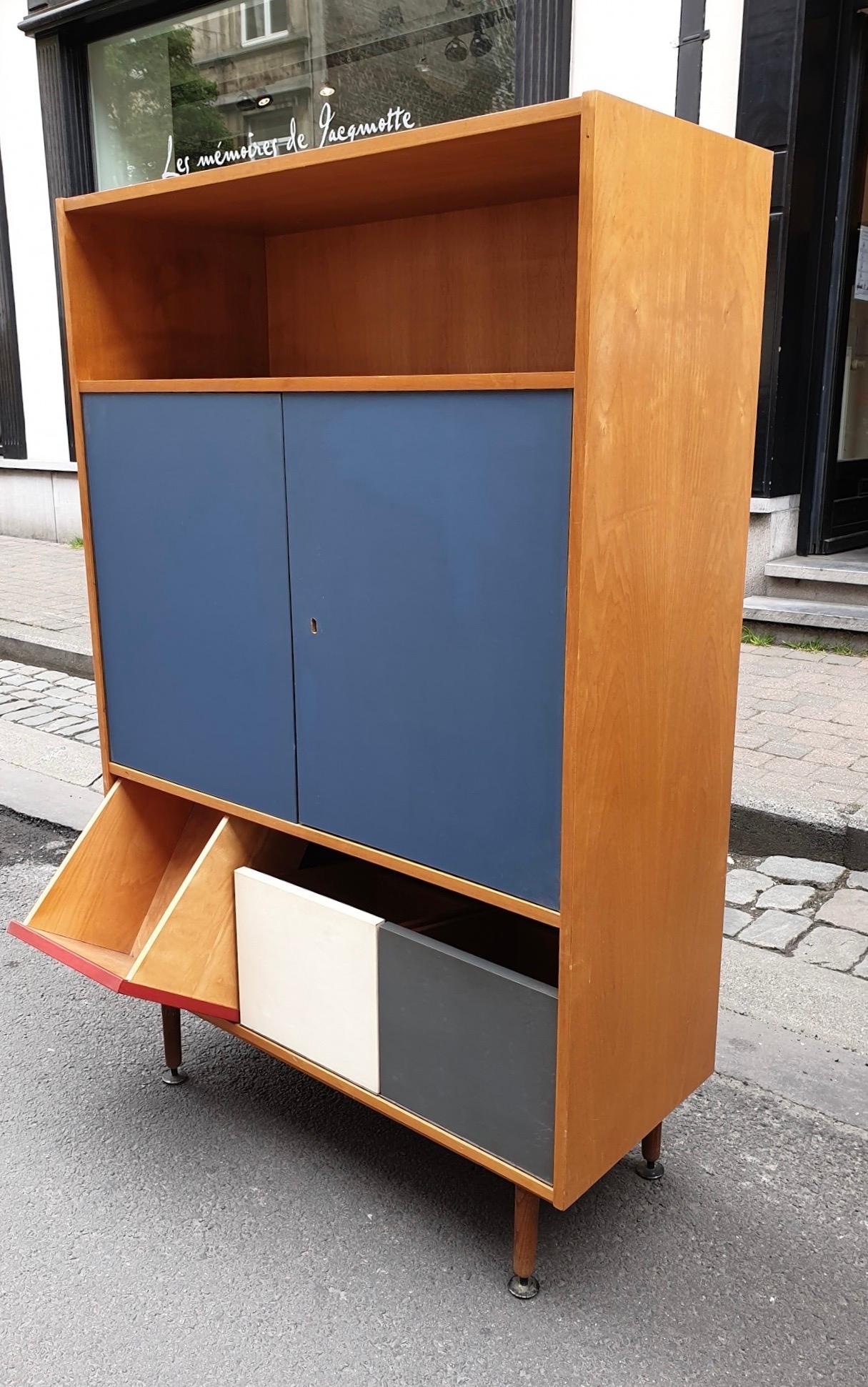 Mid-Century Modern 1950s Cabinet in the Style of Cees Braakman For Sale