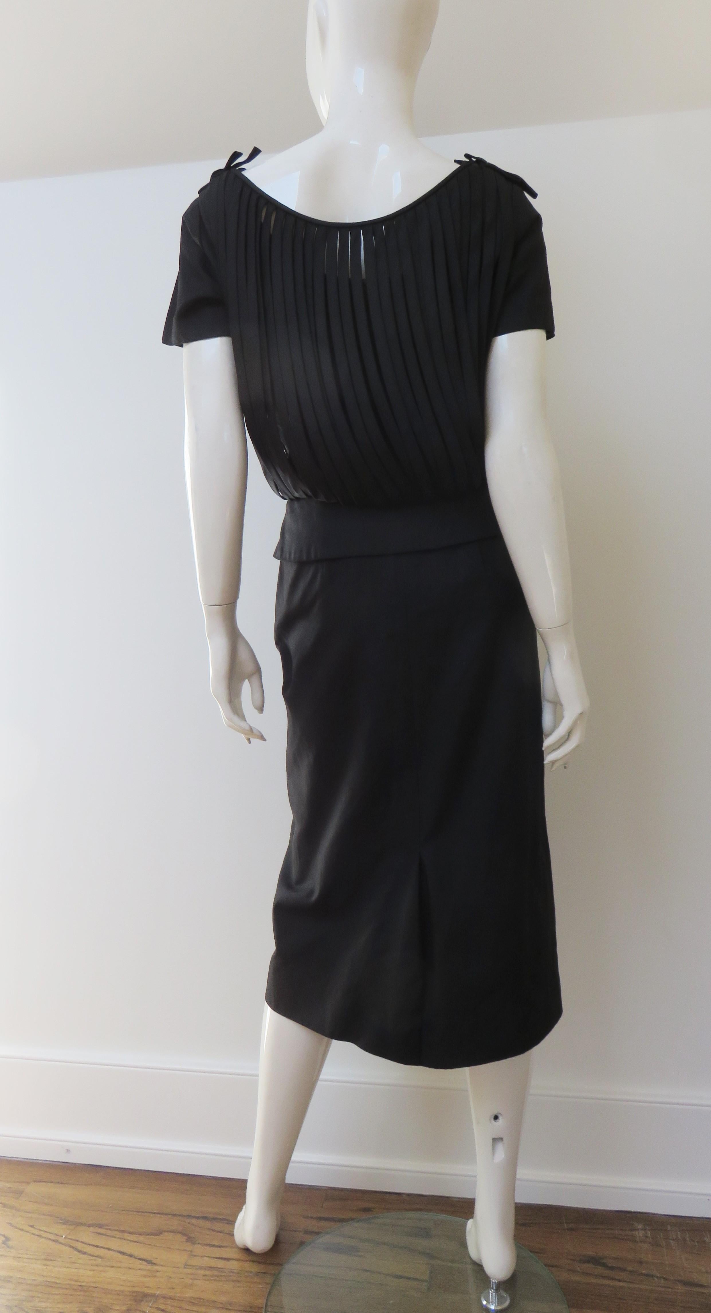 1950er Käfigrücken-Kleid im Angebot 7
